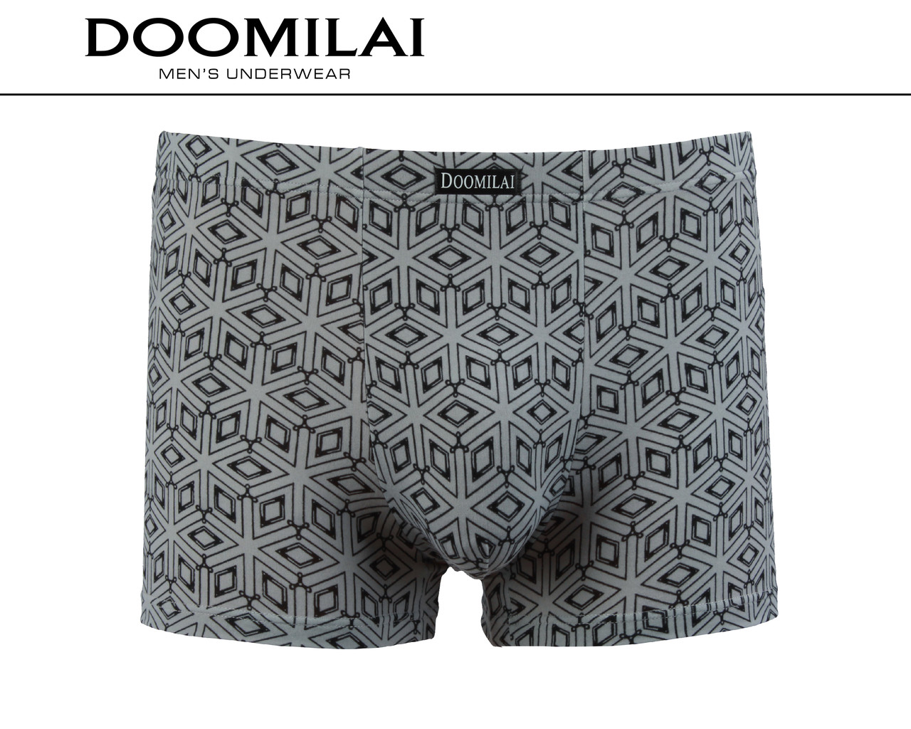 Чоловічі боксери стрейчеві з бамбука Марка «DOOMILAI» Арт.D-01378