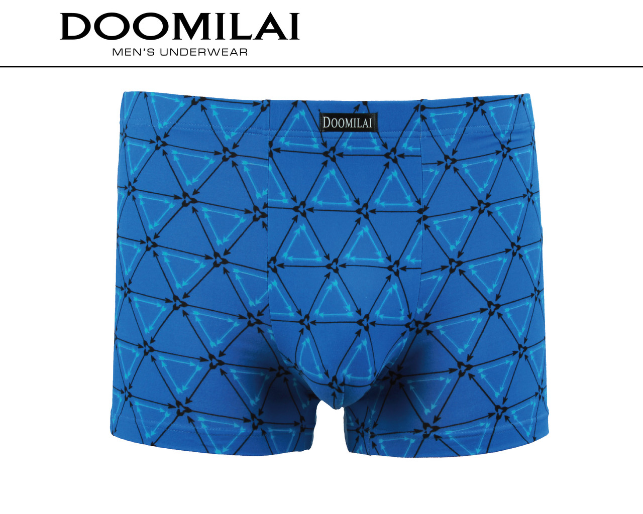 Чоловічі боксери стрейчеві з бамбука Марка «DOOMILAI» Арт.D-01371