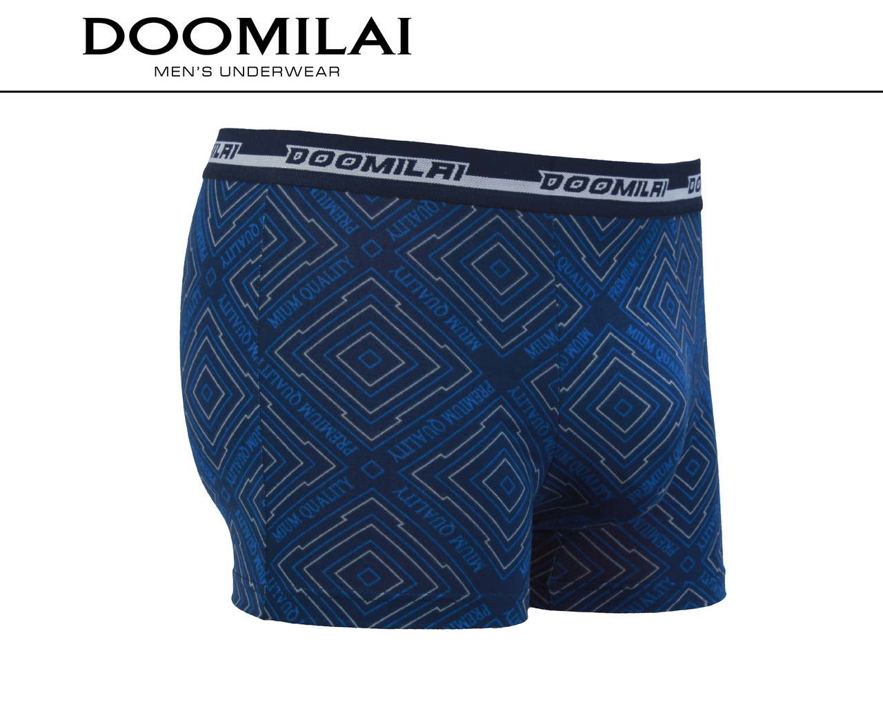 Чоловічі боксери стрейчеві з бамбука Марка «DOOMILAI» Арт.D-01377