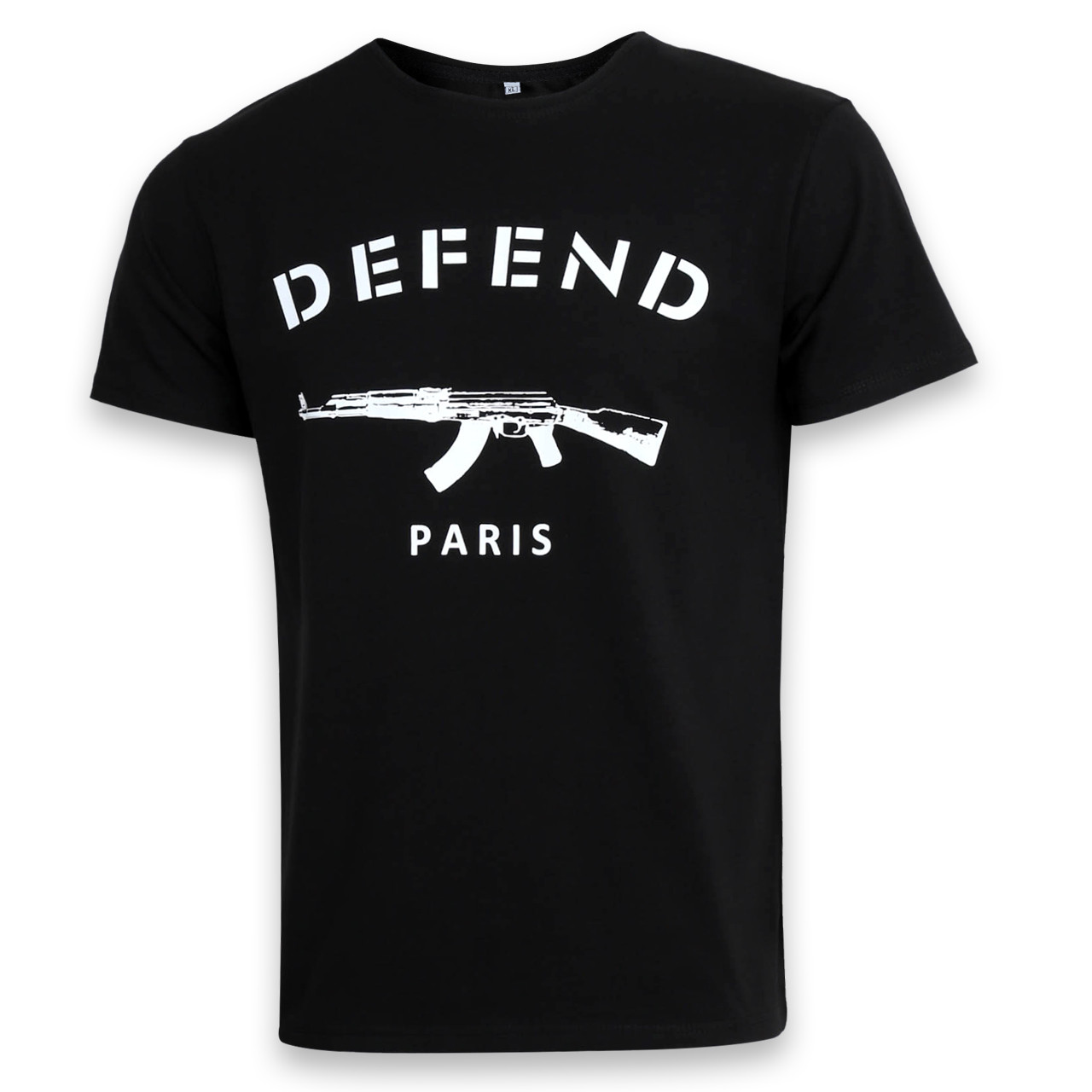 Футболка мужская чорна HOPE з принтом "DEFEND" Ф-10 BLK L(Р) 20-802-020, фото 1