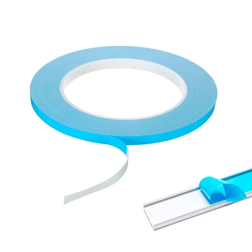 Скотч теплопровідний 5 мм x 25 м двосторонній термоскотч (001139), фото 1