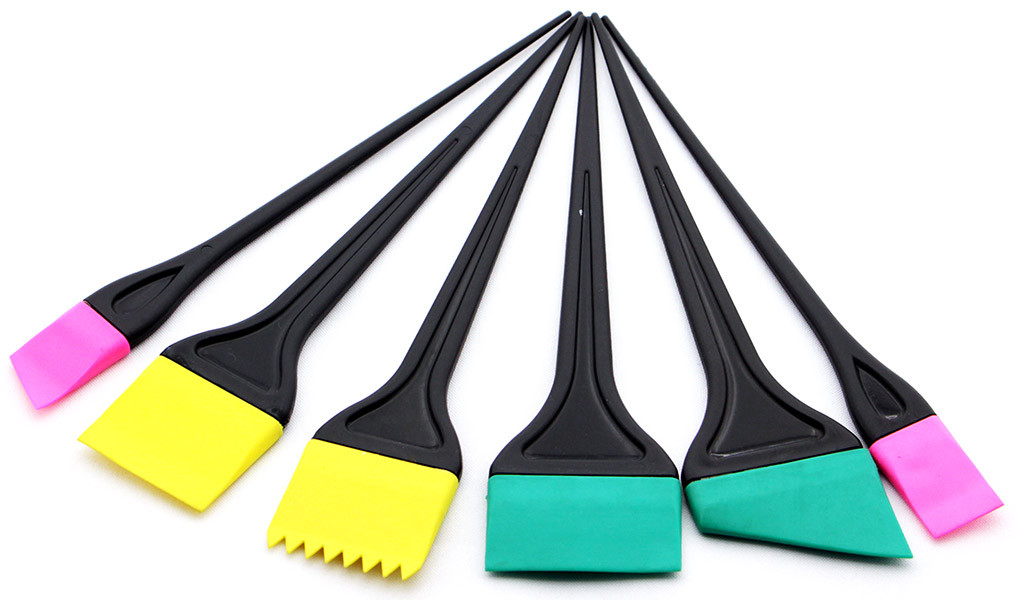 Комплект пензликів для фарбування Силікон AVADONA