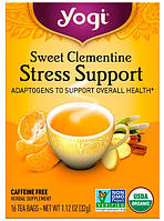 Yogi Tea, Чай Soothing Caramel Bedtime, без кофеїну, 16 пакетиків, 30 гр.