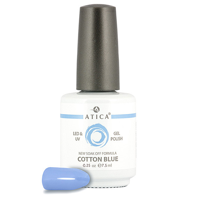 Гель-лак Atica GPM75 Cotton Blue 7,5 мл