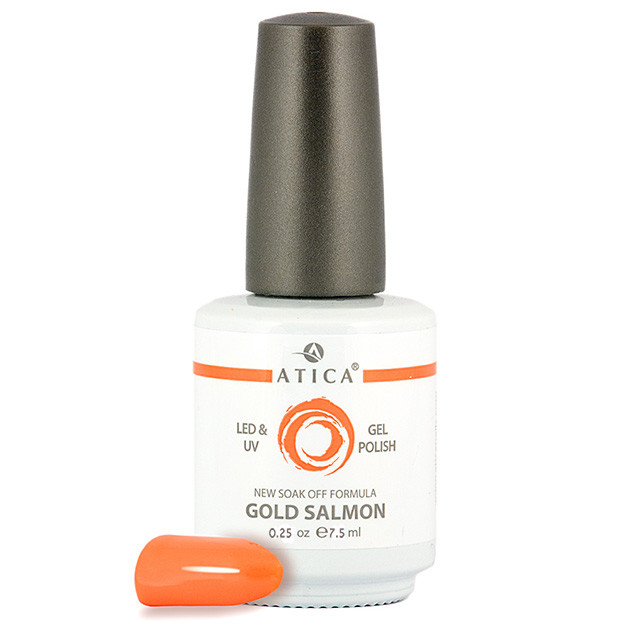 Гель-лак Atica GPM76 Gold Salmon 7,5 мл