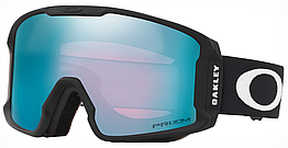Гірськолижна маска Oakley Line Miner M (XM) Matte Black Лінза Prizm Sapphire Irirdium + Кейс
