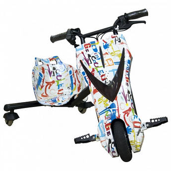 Електроскутер Drift Cart графіті для райдерів Дрифт-карт Windtech 8 ⁇ Crazy Bug