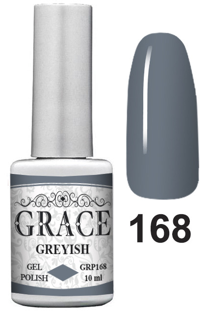 Гель-лак GRACE GRP168 Greyish 10ml