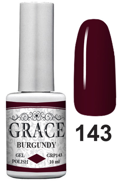 Гель-лак Грейс GRACE GRP143 Burgundy 10ml