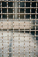 Сітка Калинированная 50х50 мм, Ø 4,0 мм, ширина 1,5 м, довжина 2 м оц.т/н