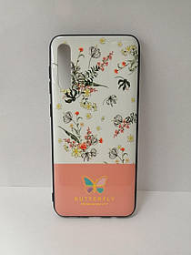 Чохол силікон Batterfly для SAMSUNG GALAXY A30S A307 Pink