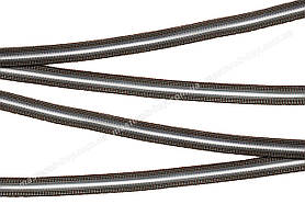 Гумка взуттєва під пряжку з ліскою 10мм колір Коричневий