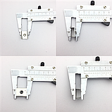 Кріплення для накладного LED профілю LP7, YF102-2, 16x7 мм, 15x6 мм (кліпса), фото 3