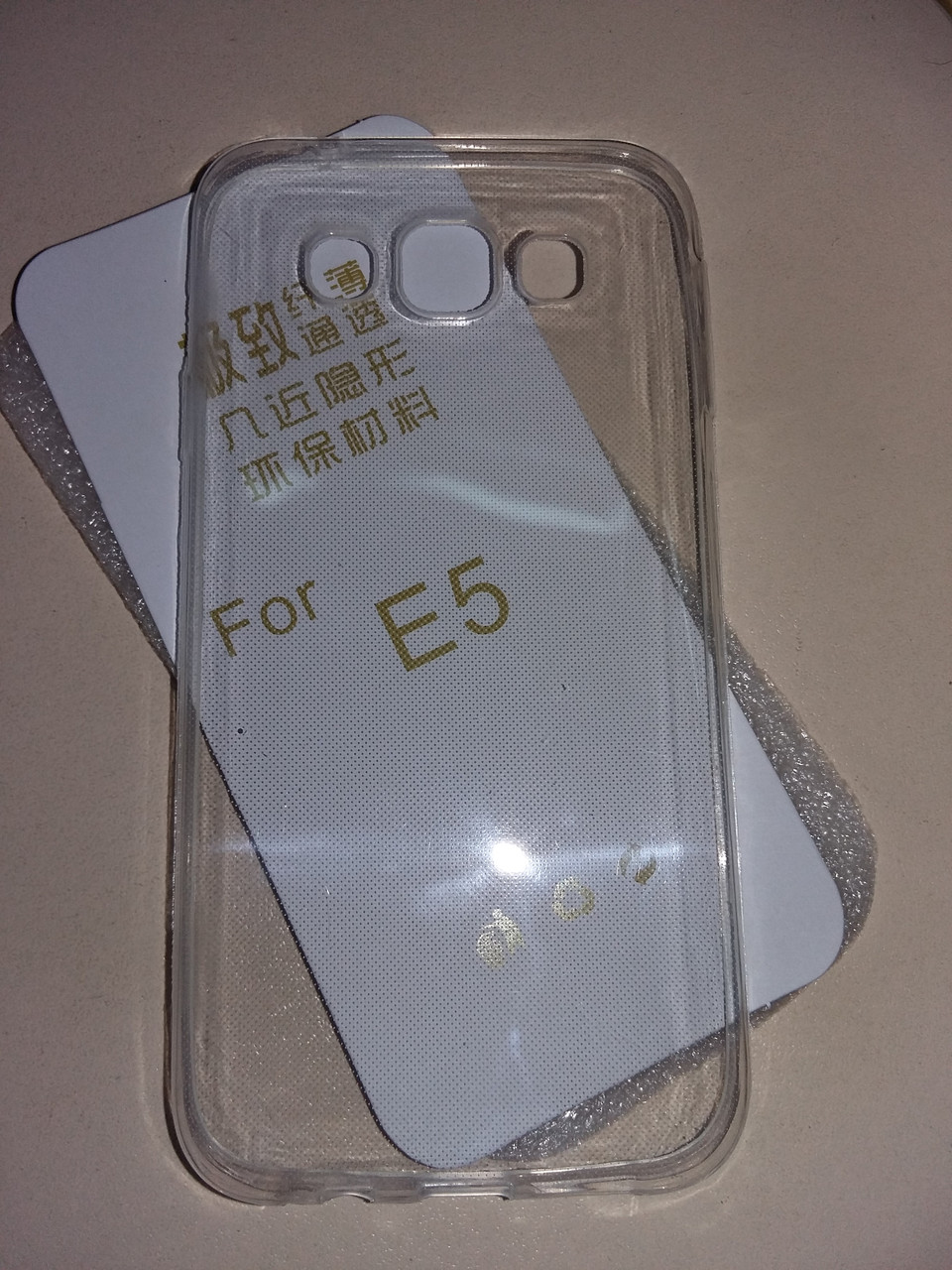 Чехол силиконовый для Samsung Galaxy E5 E500H - фото 1 - id-p158656942