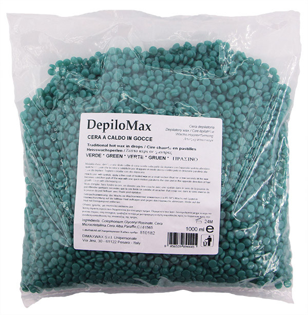 Віск у гранулах Dimax Зелений 1 кг