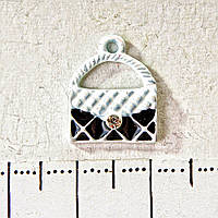 Фурнітура Підвіска Сумочка Дамська 15мм фас.5шт купити біжутерію оптом в інтернеті