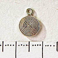 Фурнітура Підвіска Гіпнотична спіраль 8х12мм фас.20гр. + -37шт. купити біжутерію оптом в інтернеті