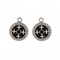 Фурнітура Підвіска L- 24mm, d1-19,5mm, d2mm ціна за 1 шт. купити біжутерію оптом в інтернеті