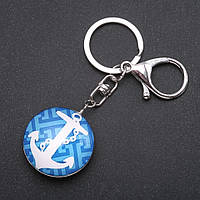 Брелок d-3,5 см L- 9,5 см купити біжутерію дешево оптом в інтернеті