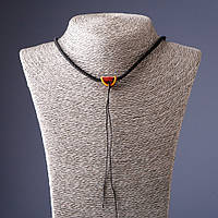 Шнур на шию чорний 60см купити біжутерію оптом в інтернеті