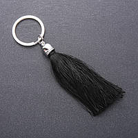 Брелок жіночий Пензлик чорна L-10см купити біжутерію дешево оптом в інтернеті