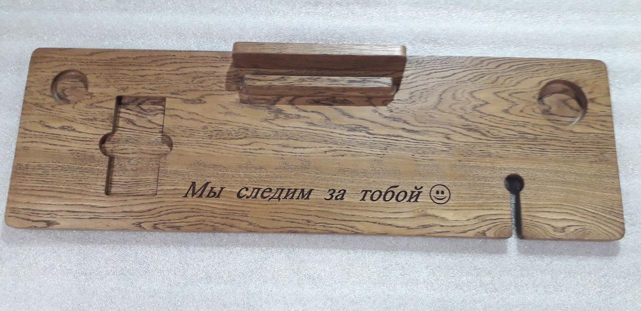 Полиця для ванної, для телефона, для планшета, для келиха та свічок. Полиця в ванну . Релакс-полиця.