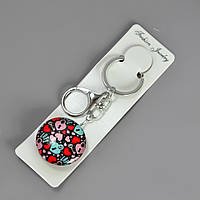 Брелок d-3,5 см L- 9,5 см купити біжутерію гуртом