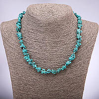 Буси "Бірюза" (говліт) галівка d-10+-мм L-45 см купити біжутерію дешево гуртом в інтернеті