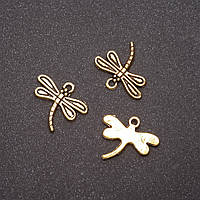 Фурнітура підвіска Стрекоза 17х15мм d-in-1,5 мм фас. 20гр. + -22 шт. купити біжутерію дешево оптом в інтернеті