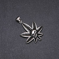 Кулон Череп 46х38мм купити біжутерію дешево оптом в інтернеті