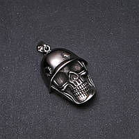 Кулон Череп 32х52мм купити біжутерію дешево оптом в інтернеті