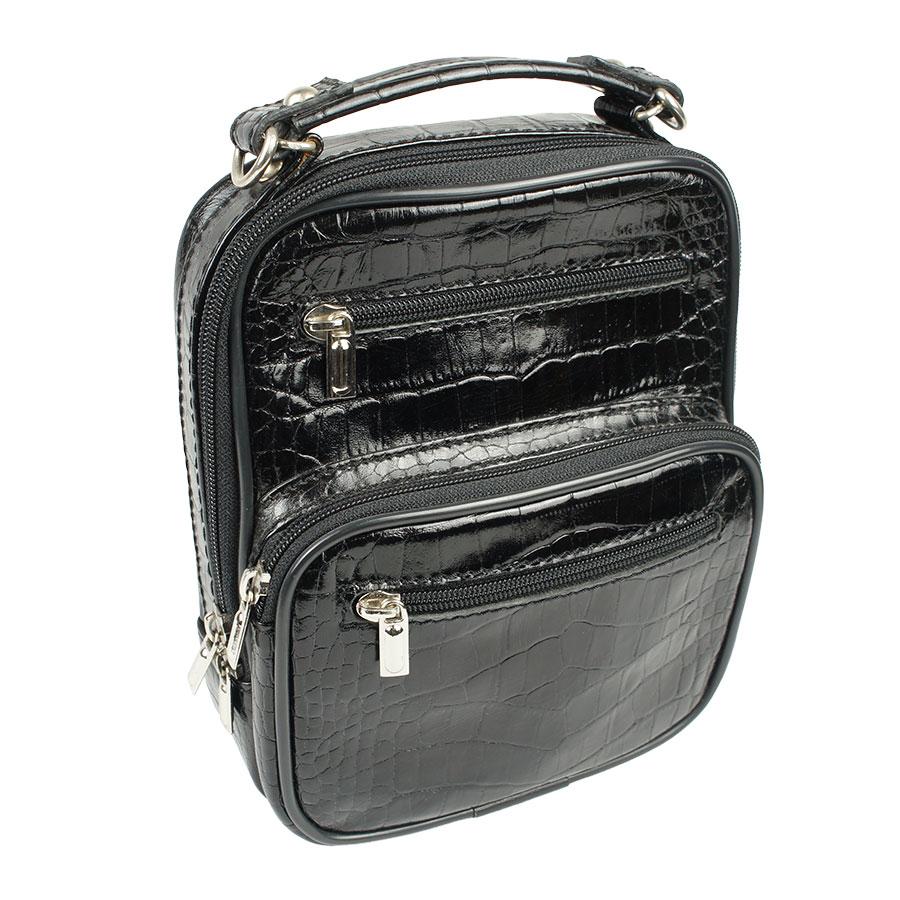 Чоловіча барсетка Canpellini 7025 чорна, фото 1