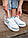 Чоловічі кросівки Nike Air Force Classic White \ Найк Аір Форс Білі, фото 4