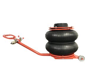 Домкрат пневмо 2,8 т з укороченою ручкою DPA-2RK AIRKRAFT