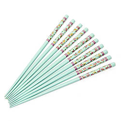 Набір паличок для суші блакитний із сакурою на 5 персон 19