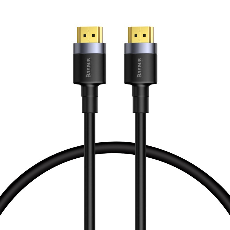 Кабель BASEUS Cafule з HDMI на HDMI 4k, 3 м, чорний.