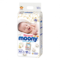 Японські підгузники Moony Natural NB (0-5kg) 66шт