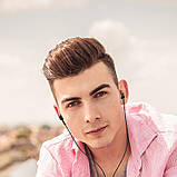 Навушники дротові внутрішньоканальні HOCO M70 Graceful Carbon with mic Hi-Res білі, фото 6