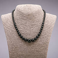 Намиста Агат (ім.) кулька на збільшення d-6-14мм, L-45см купити біжутерію дешево оптом в інтернеті