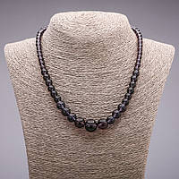 Намиста Аметист (ім.) кулька на збільшення d-6-14мм, L-45см купити біжутерію дешево оптом в інтернеті