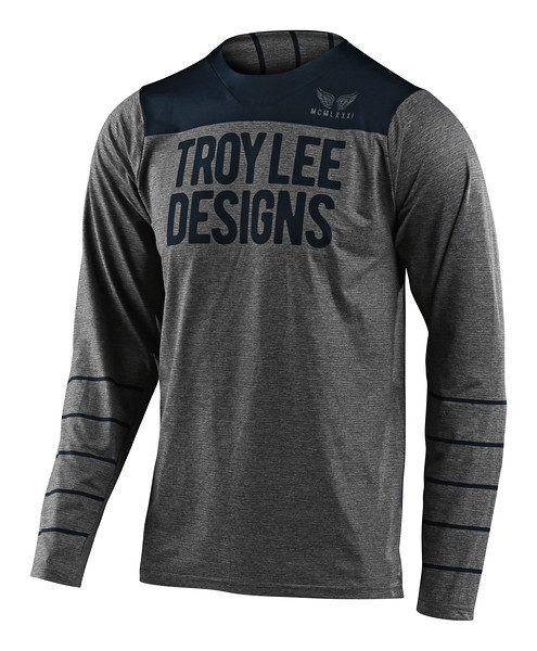 Джерсі TLD Skyline L/S Jersey [Pinstripe Heather/Gray] розмір SM