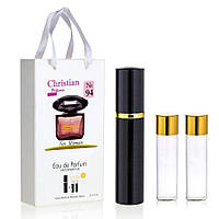 Подарочный набор парфюмерии 3x12 ml Christian for women K-155w № 094