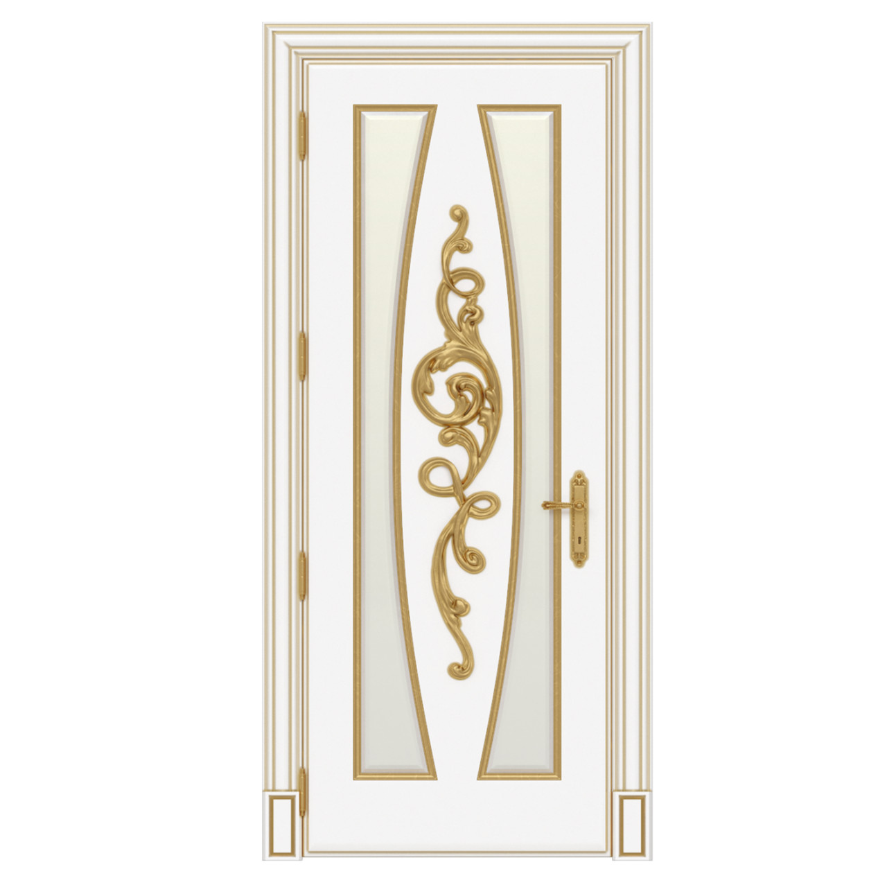 Міжкімнатні двері Casa Verdi Art Deco 1 з масиву вільхи