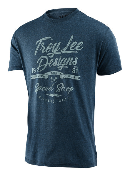 Футболка TLD Widow Maker  Tee [Indigo/Black Heather] размер MD