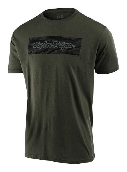 Футболка TLD Signature Block Camo Tee [Surplus Green] размер XL