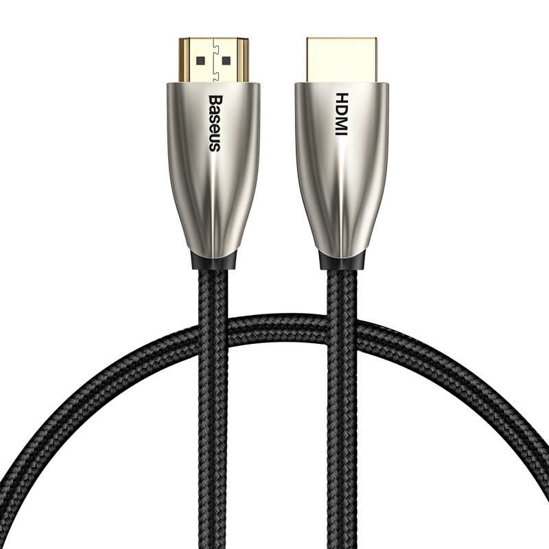 Кабель BASEUS Horizontal з HDMI на HDMI 4k, 3 м, чорний.