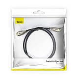 Кабель BASEUS Horizontal з HDMI на HDMI 4k, 3 м, чорний., фото 3