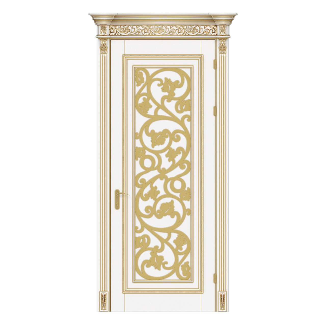 Міжкімнатні двері Casa Verdi Art Deco 5 з масиву вільхи