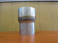 Перехідник з нержавіючої сталі для димохідних труб діаметр 100/120мм