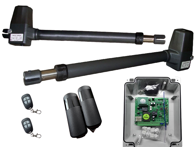 Segment SG MT 400 — автоматика для розпашних воріт (стулка до 3 м) Фотоелементи